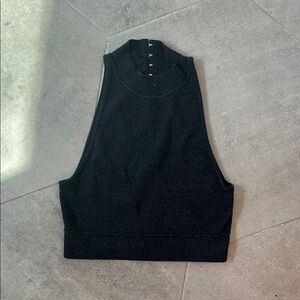 Victoria's Secret S charcoal gray Crop Top Shirt